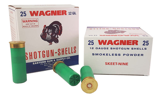 Skeet-9 Shotgun Shells - 12 ga 2 3/4" 1 1/4 oz. #9 1145 fps - 25/Box